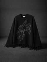 Ashen Warden Waffle Ripped Tee