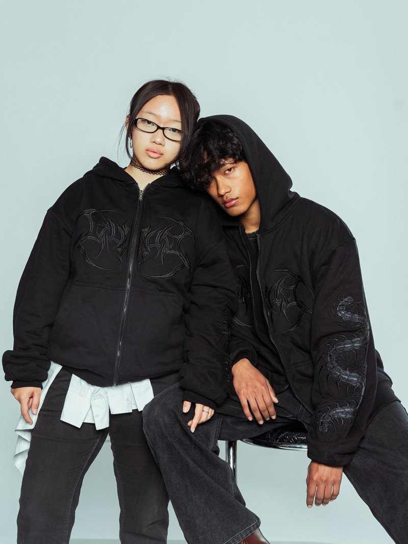 The Blooming Spine Hoodie
