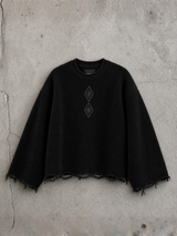 Veil Of Watchers Waffle Ripped Tee