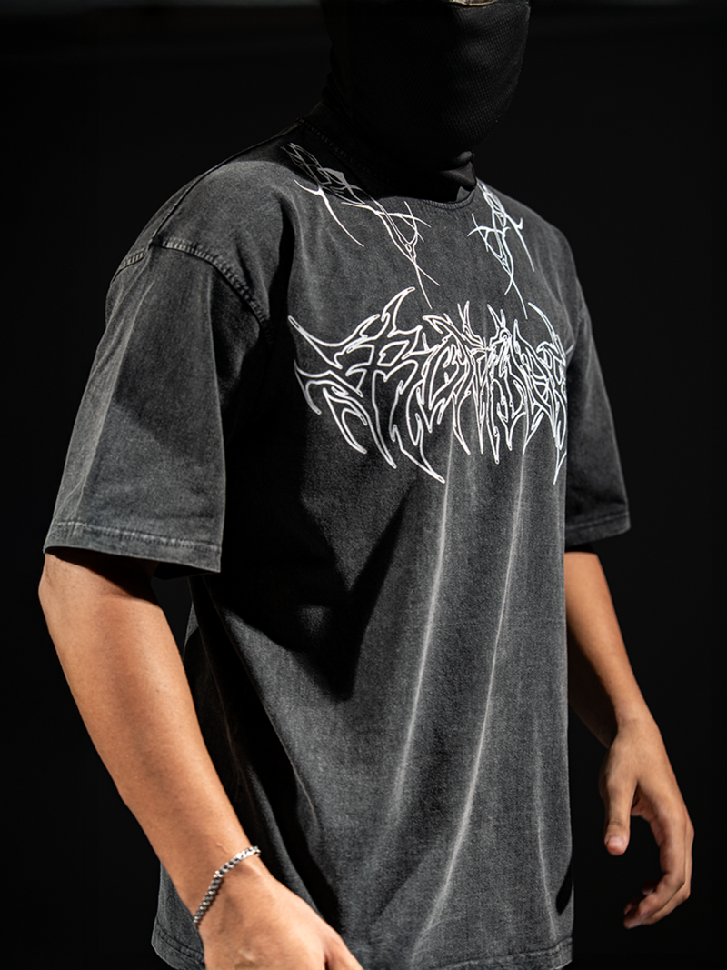 VeinStorm Acid Wash Tee