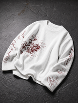 Spider Lily Waffle Knit Tee