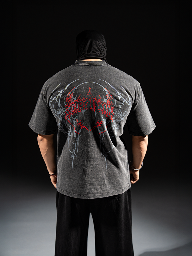 Cryptweaver Acid Wash Tee