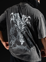 Venom Cathedral Acid Wash Tee