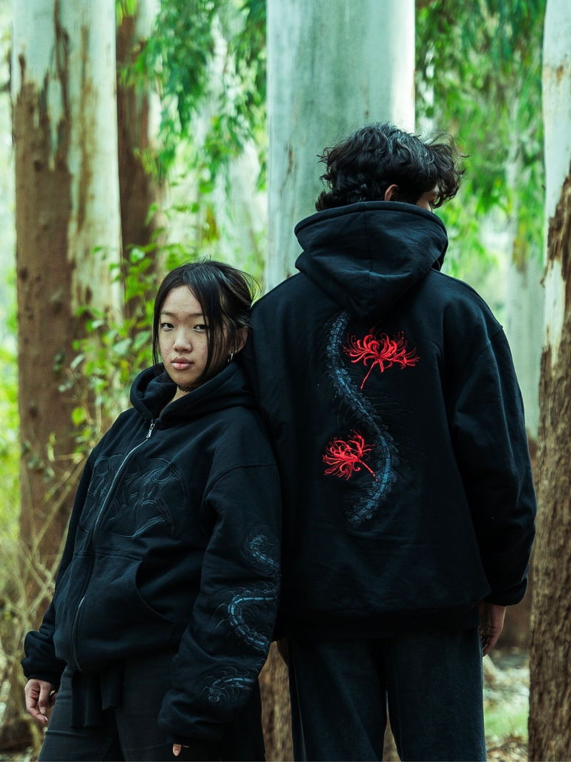 The Blooming Spine Hoodie