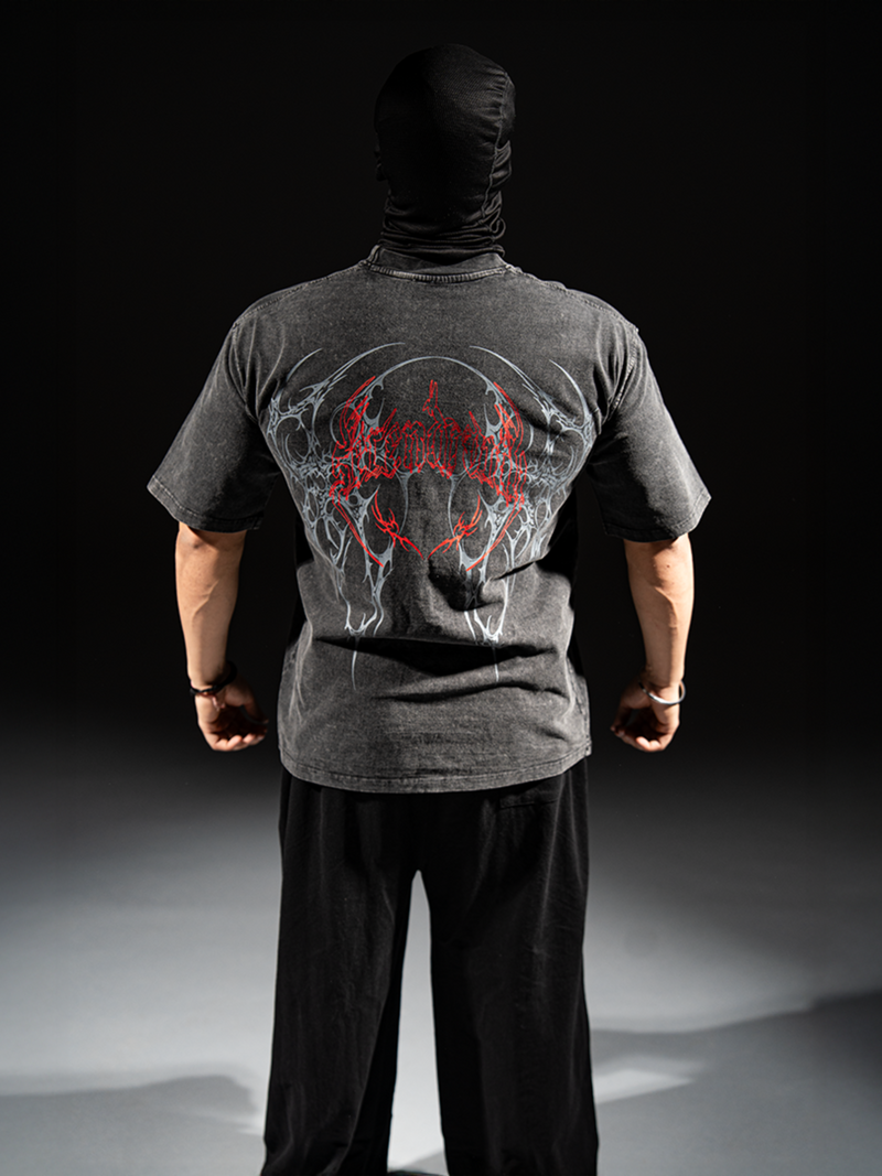 Cryptweaver Acid Wash Tee